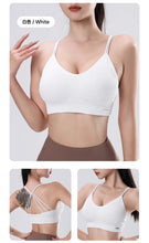 Load image into Gallery viewer, Women's Sports Bra Shock-proof Push-up Beautiful Back Cross Fitness Vest Top Gym Clothing Yoga Vest Running Sexy Fitness Bra
