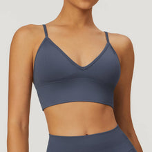 Load image into Gallery viewer, HBC Seamless Sports Bras for Women Fitness Yoga Bras With Removable Pads Adjustable Straps Gym Vest Top Bra Running Crop Top

