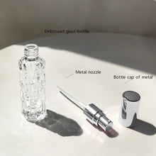 Load image into Gallery viewer, 1pc-10ml glass perfume spray bottle Aluminum spray head perfume dispenser bottle press empty bottle

