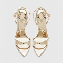 Load image into Gallery viewer, Fashionable and Sexy High Heels 2025 New Pointed Toe Open Toe Straight Buckle Sandals for Women's Fashion Plus Size Shoes
