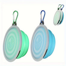 Load image into Gallery viewer, Collapsible Lidded Travel Water Dish
