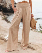 Load image into Gallery viewer, Drawstring Beach Wide Leg Pants
