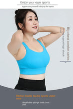 Load image into Gallery viewer, S-5XL High Impact Sports Bras for Women Push Up Sports Bra Racerback Sports Workout Bra Running Plus Size Bra
