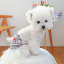 Load image into Gallery viewer, Striped Cotton Puppy Panties Set
