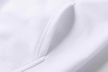 Load image into Gallery viewer, Men Women Hooded Sweatshirt. Simple Tiny Graphic On Chest, Oversized Long Sleeve Pullover Hoodie Basic Daily Casual Street Top
