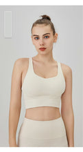Load image into Gallery viewer, New Summer Sexy Sports Bras Women Fitness Vest Sports Top Cross Back Yoga Bra Running Fitness Breathable Shockproof Yoga Bra
