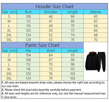 Load image into Gallery viewer, Womens Tracksuit Set 2026 Streetwear Paris Fashion 2 Pieces Outfit Zipper Hoodie and Joggers Autumn Winter Casual Sportswear
