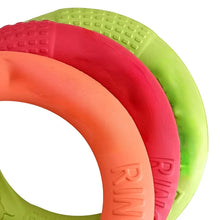 Load image into Gallery viewer, Dog Toys Pet Flying Discs EVA Dog Training Ring Puller Resistant Toys For Dogs Floating Puppy Bite Ring Toy Interactive
