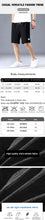 Load image into Gallery viewer, Lce Silk Shorts Men's Thin Sports Cropped Pants Loose Straight Leg Cool Breathable New Fashion Trend Casual XL-XXXL
