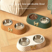 Load image into Gallery viewer, Bow-Tie Base Light Luxury Bowl
