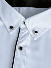 Load image into Gallery viewer, Patchwork Elastic Business Casual Shirt
