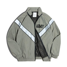 Load image into Gallery viewer, Reflective Hooded Bomber Jacket
