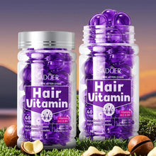 Load image into Gallery viewer, Hair Care Essence Capsules Bee-Infused For Women &amp; Men Hair Care Oil Smooth Repair Damaged Hair Treatment Serum,Vitamin A,E,H,B5
