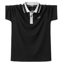 Load image into Gallery viewer, Striped Plus Size Summer Polo
