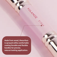 Load image into Gallery viewer, MAANGE 4pcs Basic Makeup Brushes Set With Box Dual-ended Foundations Powder Blush Details for Eyeshadow Brushes Beginner Travel

