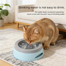 Load image into Gallery viewer, Splash-Proof Floating Pet Water Bowl
