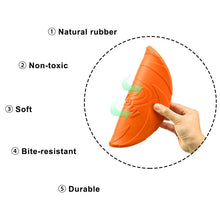 Load image into Gallery viewer, OUZEY Bite Resistant Flying Disc Toys For Dog Multifunction Pet Puppy Training Toys Outdoor Interactive Game Pet Dogs Products
