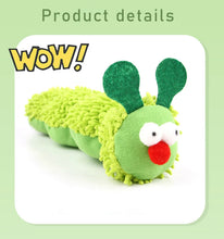 Load image into Gallery viewer, Cat Chew Toys Caterpillar Catnip Molar Toy Silvervine Cat Teaser Interaction Toy Clean Mouth Kitten Toy Pet Supplies Accessories

