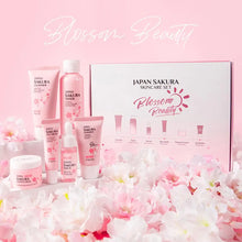Load image into Gallery viewer, 6pcs Sakura Skin Care Set Hydrating Moisturing Smoothing Nourishing Brightening Firming Women Beauty Skincare Product
