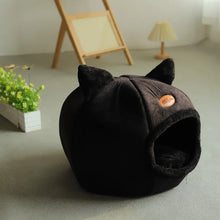 Load image into Gallery viewer, New Deep Sleep Comfort In Winter Cat Bed Iittle Mat Basket Small Dog House Products Pets Tent Cozy Cave Nest Indoor Cama Gato
