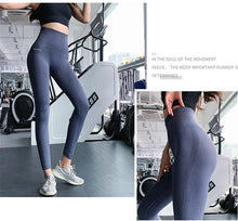 Load image into Gallery viewer, Leggings Women Pants Push-Up Gym Sexy Tummy Control Sport Leggins Pants High Waist Legging Fitness Running Capri pants 2023
