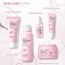 Load image into Gallery viewer, Sakura Complete Facial Care Set
