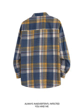 Load image into Gallery viewer, Plaid Casual Autumn Long Shirt
