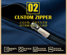 Load image into Gallery viewer, Tracksuits Men Polyester Sweatshirt Sporting Fleece 2026 Gyms Spring Jacket + Pants Casual Men's Track Suit Sportswear Fitness
