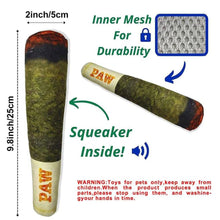 Load image into Gallery viewer, Funny Interactive Dog Toys - Cigar Design Plush Squeaky Pet Toys Grinding Teeth Creative Chew Toy For Small Medium Dog
