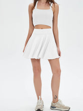 Load image into Gallery viewer, Women Tennis Skirt Women Fitness Sports Skirt With Built-In Shorts Yoga Fitness High Elastic Girl Sweatpants Skirts Golf Skorts
