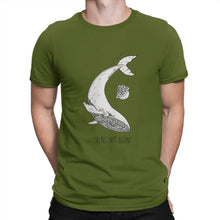 Load image into Gallery viewer, Men T-Shirt Not Again Vintage 100% Cotton Tee Shirt Short Sleeve The Hitchhikers Guide To The Galaxy Film T Shirts Round Collar
