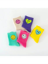 Load image into Gallery viewer, Smiley Kids Mid Calf Socks
