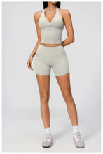 Load image into Gallery viewer, Yoga Outfit Set Fitness Two-Piece Set With No Embarrassing Lines Butt-Lifting Running Shorts Leggings Yoga Suit Athletic Wear
