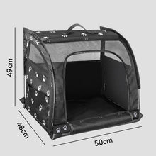 Load image into Gallery viewer, Pet Car Portable Dog Kennel Foldable Scratch Resistant Breathable Cat Bag for Outdoor Use Pet Cat Backpack Carrier
