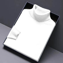Load image into Gallery viewer, Animal Game Turtleneck Knitwear Luxury Men's Sweater Long Fit Pullover Sweaters Solid Color Men Streetwear Warm Cold Blouse
