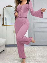 Load image into Gallery viewer, Soft Knit Autumn Pajama Set
