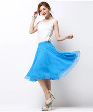 Load image into Gallery viewer, Silk Pleated High Waist Midi
