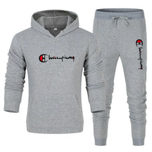 Load image into Gallery viewer, 2025 Men's Tracksuit Hooded Sweatshirt+Sweatpants 2 Pcs Sets Sports Suit Casual Jogger Sportswear 2 Piece Male Streetwear Sets
