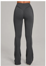 Load image into Gallery viewer, Gym Workout Women's Wide-Leg Tight-Fitting Hip-Lifting Yoga Flared Pants Dance High-Waist Flared Casual Outdoors Sports Trousers
