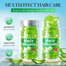 Load image into Gallery viewer, Hair Care Essence Capsules Bee-Infused For Women &amp; Men Hair Care Oil Smooth Repair Damaged Hair Treatment Serum,Vitamin A,E,H,B5
