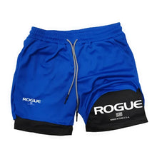 Load image into Gallery viewer, Rogue Gyms Men's Sports Shorts  Four Seasons Sportswear 2-in-1  Double Layer Tight Shorts  Sports Shorts
