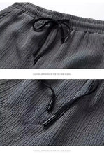 Load image into Gallery viewer, Casual Ice Silk Sports Suit Men's Summer Thin Short Sleeve Shorts Trendy Clothes Handsome Match One Set of Youth Clothing

