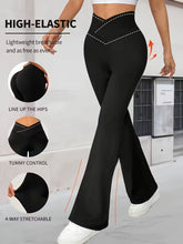 Load image into Gallery viewer, Women'S High-Waisted Leggings - Stretchy Yoga Pants with Tummy Control, Non-Slip Grip, All-Season Workout Leggings for Gym,
