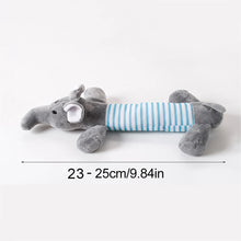 Load image into Gallery viewer, Funny Simulated Animal No Stuffing Dog Toy with Squeakers Durable Stuffingless Plush Squeaky Dog Chew Toy Crinkle Pet Squeak Toy
