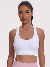 Load image into Gallery viewer, Beautiful Back Sports Bras For Women Seamless Adjustable Strap Shockproof Elastic Fitness Athletic Brassiere Slim Yoga Top
