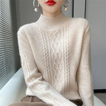 Load image into Gallery viewer, Half High Neck Knit Pullover
