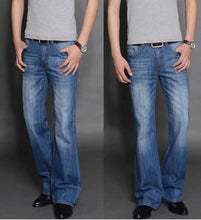 Load image into Gallery viewer, Flared Jeans Loose Men Jeans

