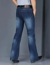 Load image into Gallery viewer, Flared Jeans Loose Men Jeans
