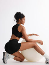 Load image into Gallery viewer, LEOSOXS 2pcs Seamless Yoga Set Gym Clothes Athletic Wear Yoga Suits Women Fitness Set Tracksuits Sports Bra Leggings Sportswear
