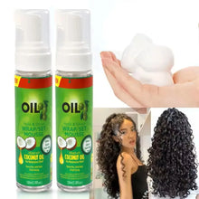Load image into Gallery viewer, Curly Hair Mousse（100ml) For Wigs Strong Hold Olive Oil Hair Styling Mousse Anti-Frizz Hair Foam Mousse For Styling Hair Women
